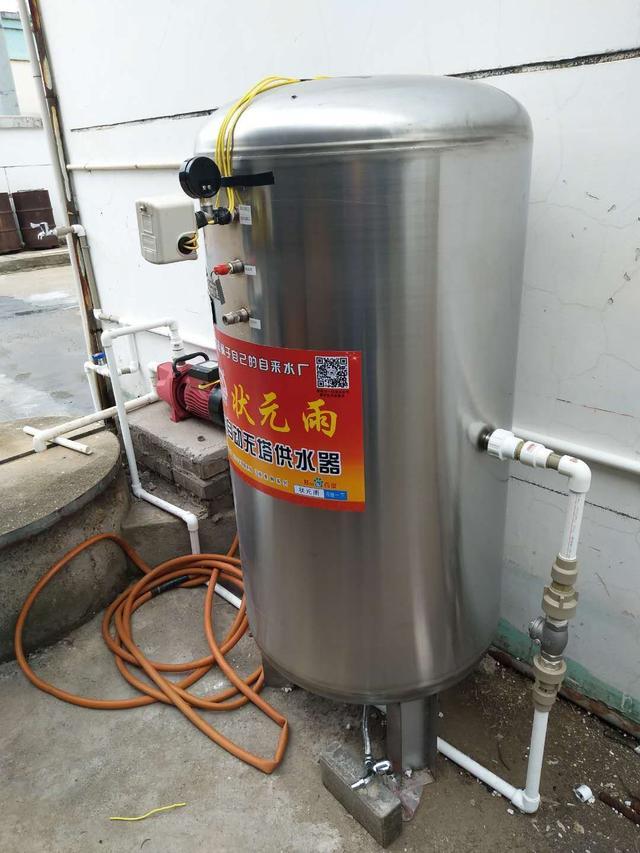 压力罐安装新技巧，夏天摆脱低水压