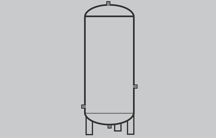 状元雨新型无塔供水器/供水压力罐 钢塑复合压力罐